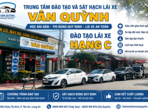 ĐÀO TẠO LÁI XE Ô TÔ HẠNG C 